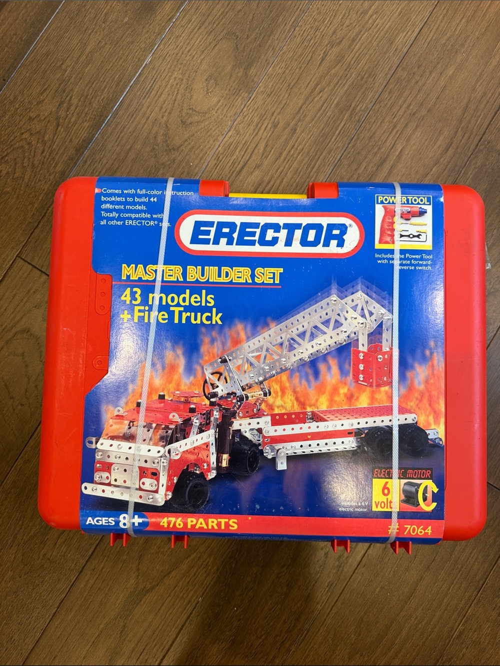 MECCANO 1994 MASTER BUILDER SET (FIRE TRUCK & OTHER MODELS)